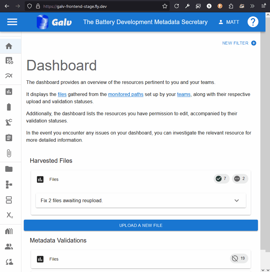 Uploading a known file type