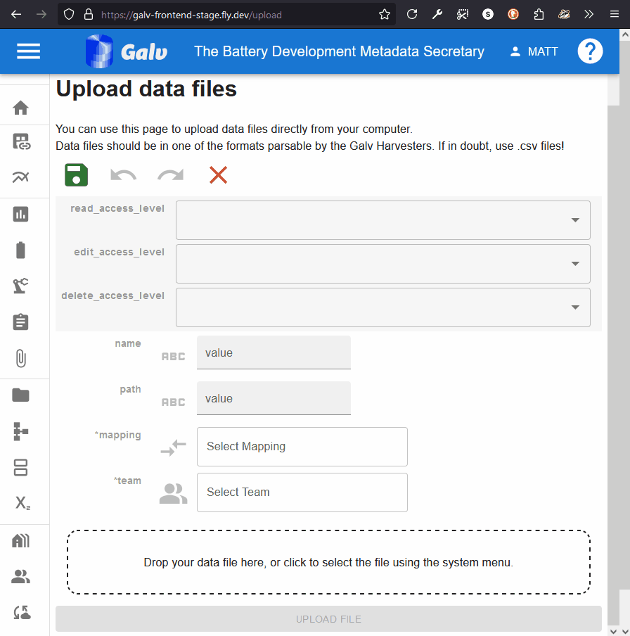 Uploading an unknown file type